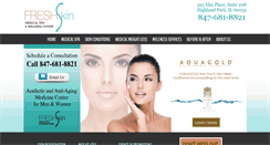 Desktop Screenshot of myfreshskin.com